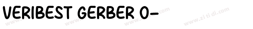 VeriBest Gerber 0字体转换